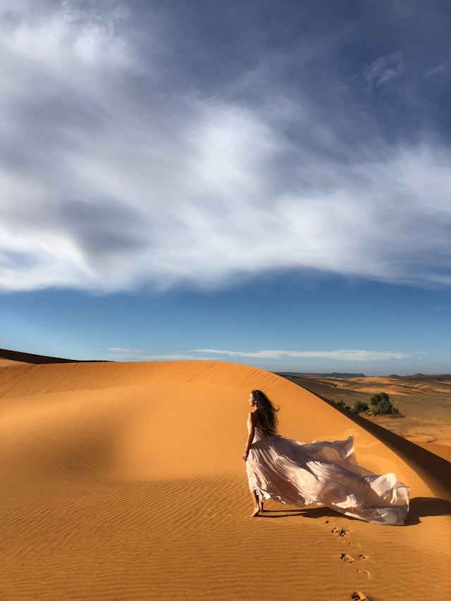 Woman in Dunes